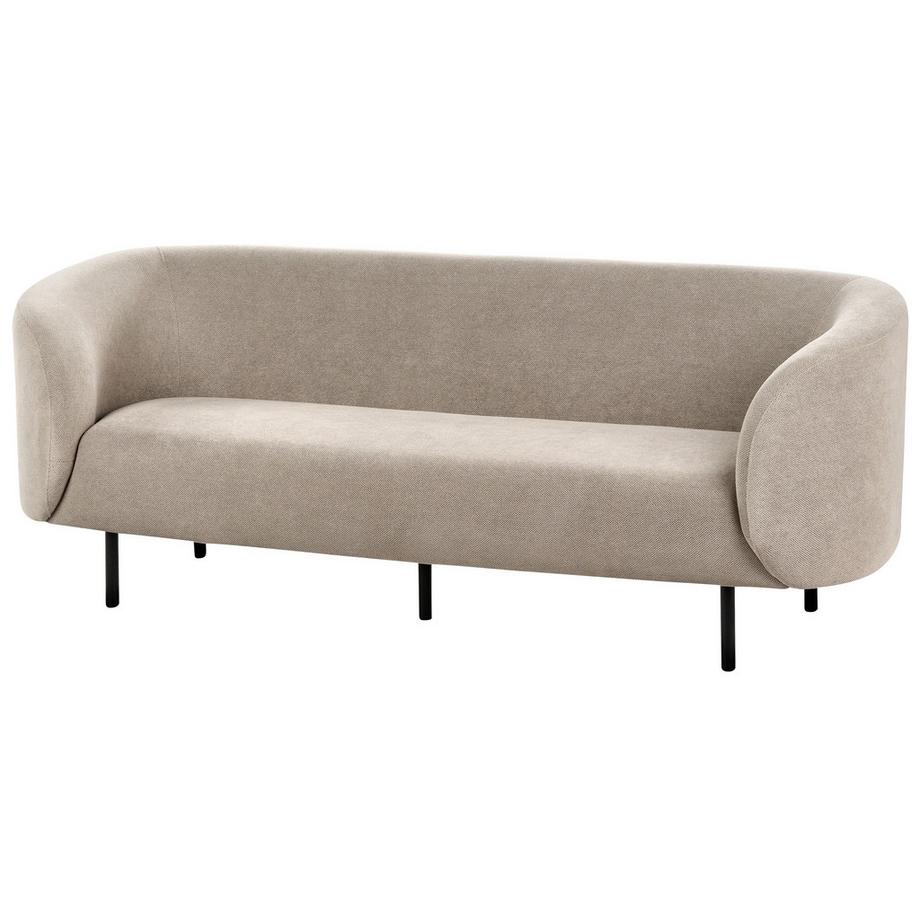 Beliani Canapé 3 places en Tissu Traditionnel LOEN  