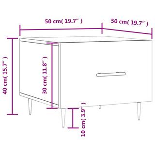 VidaXL Couchtisch holzwerkstoff  