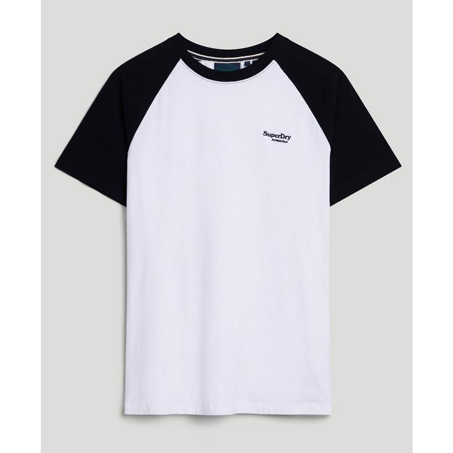 Superdry Essential Logo Cotone Biologico T-Shirt Baseball  