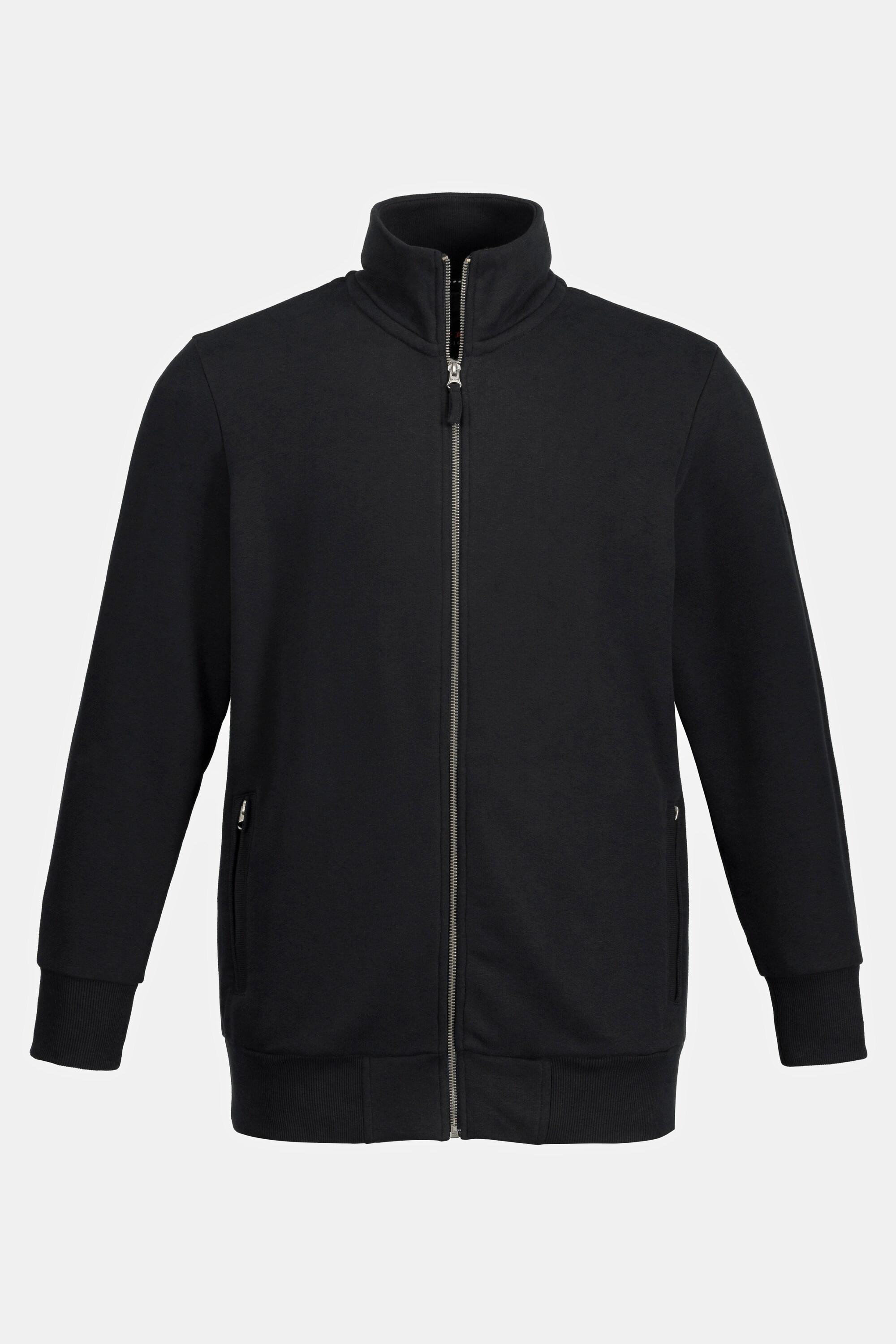 JP1880 Veste en molleton col montant  