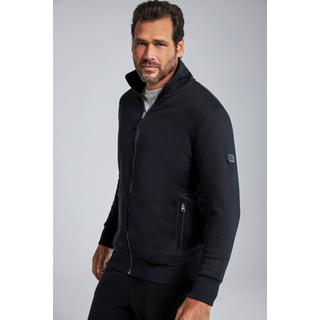 JP1880  Sweatjacke, Stehkragen 