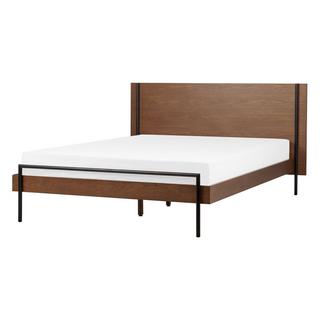 Beliani Bett mit Lattenrost aus MDF-Platte Modern LIBERMONT  