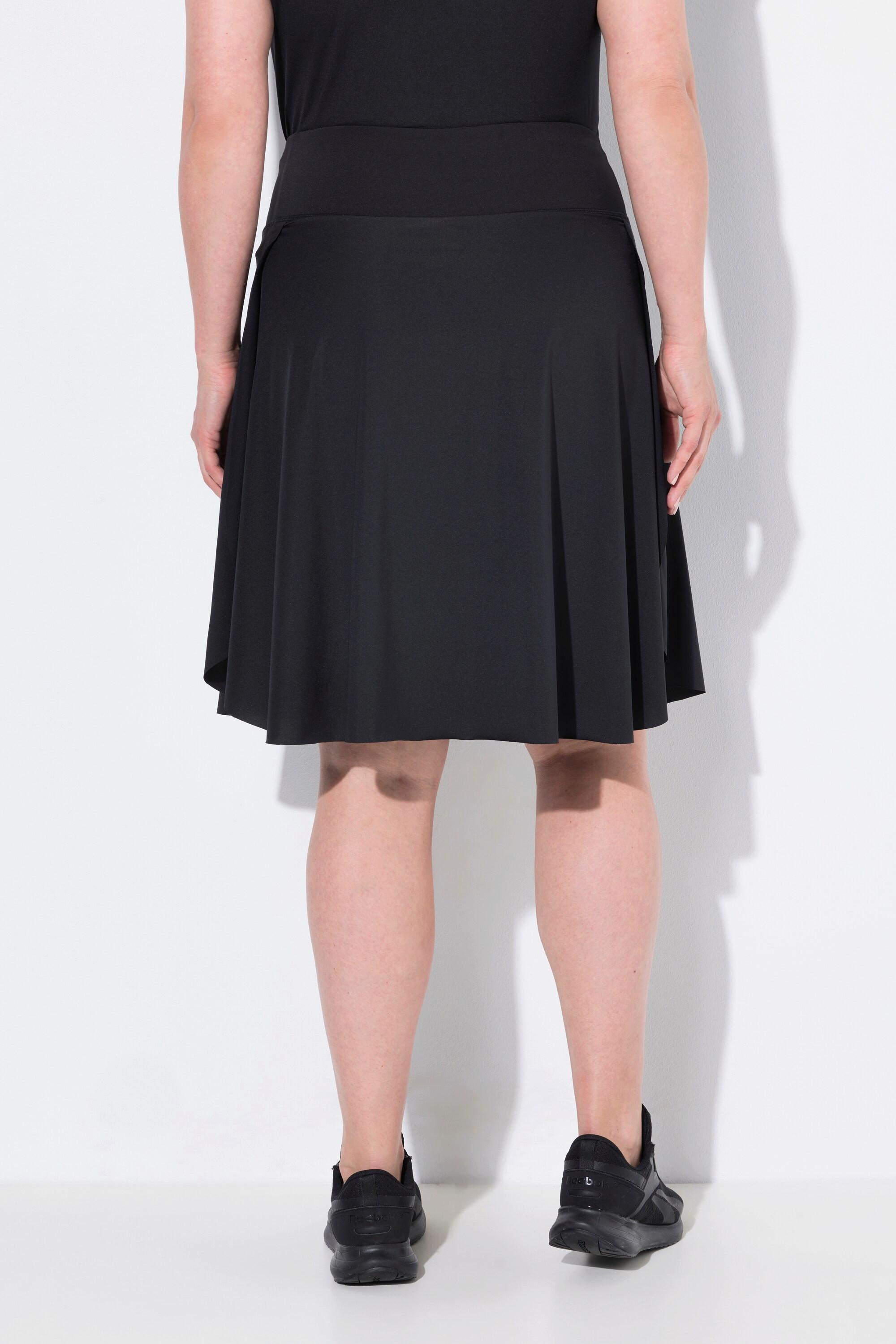 Ulla Popken Gonna pantalone con leggings integrati e cintura elastica  