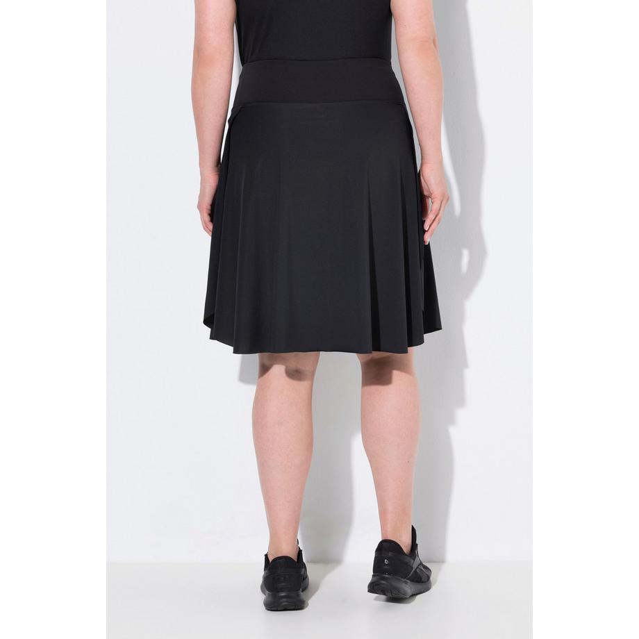 Ulla Popken Jupe-short avec legging intégré et taille élastique  