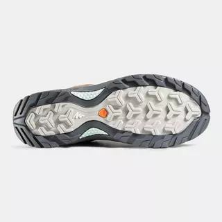QUECHUA Chaussures imperméables de randonnée montagne - MH500 Beige/Gris - Femme MH500 WTP Beige