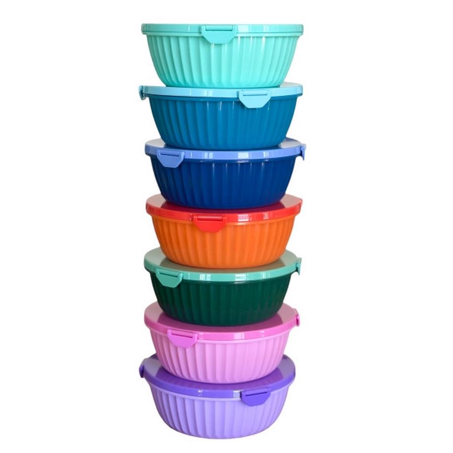 Yumbox Yumbox Poke Bowl Schüssel Schale mit 3-teiligem Teiler, Kale Green  