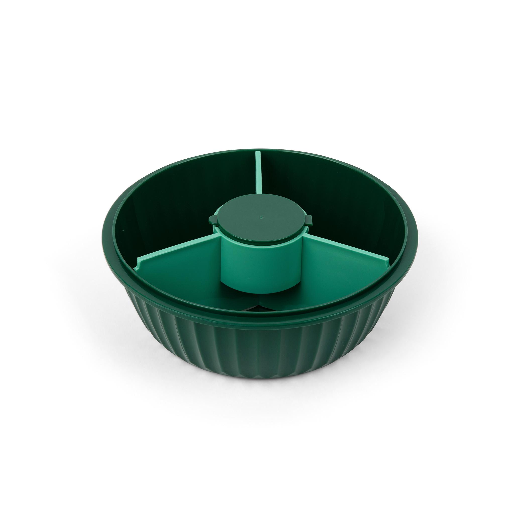Yumbox Yumbox Poke Bowl Schüssel Schale mit 3-teiligem Teiler, Kale Green  