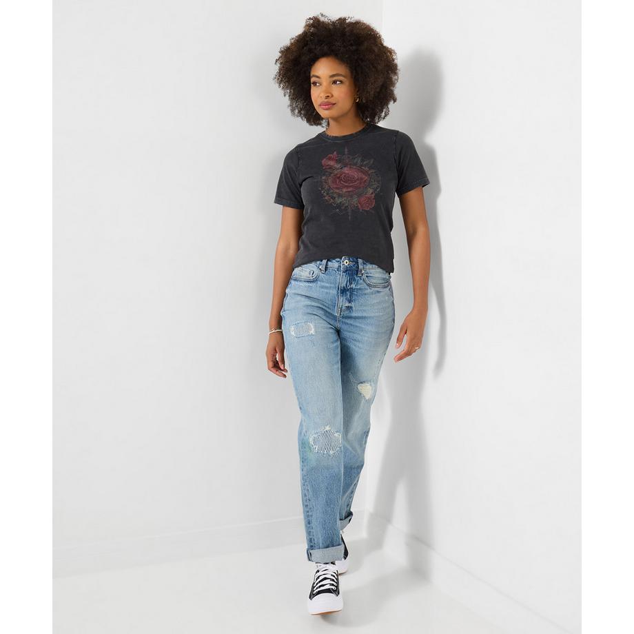 Joe Browns T-shirt à motif rose  