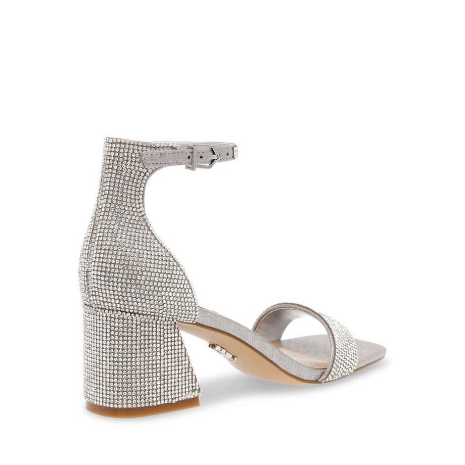STEVE MADDEN Epix-R Strass Blockabsatz Sandalen  