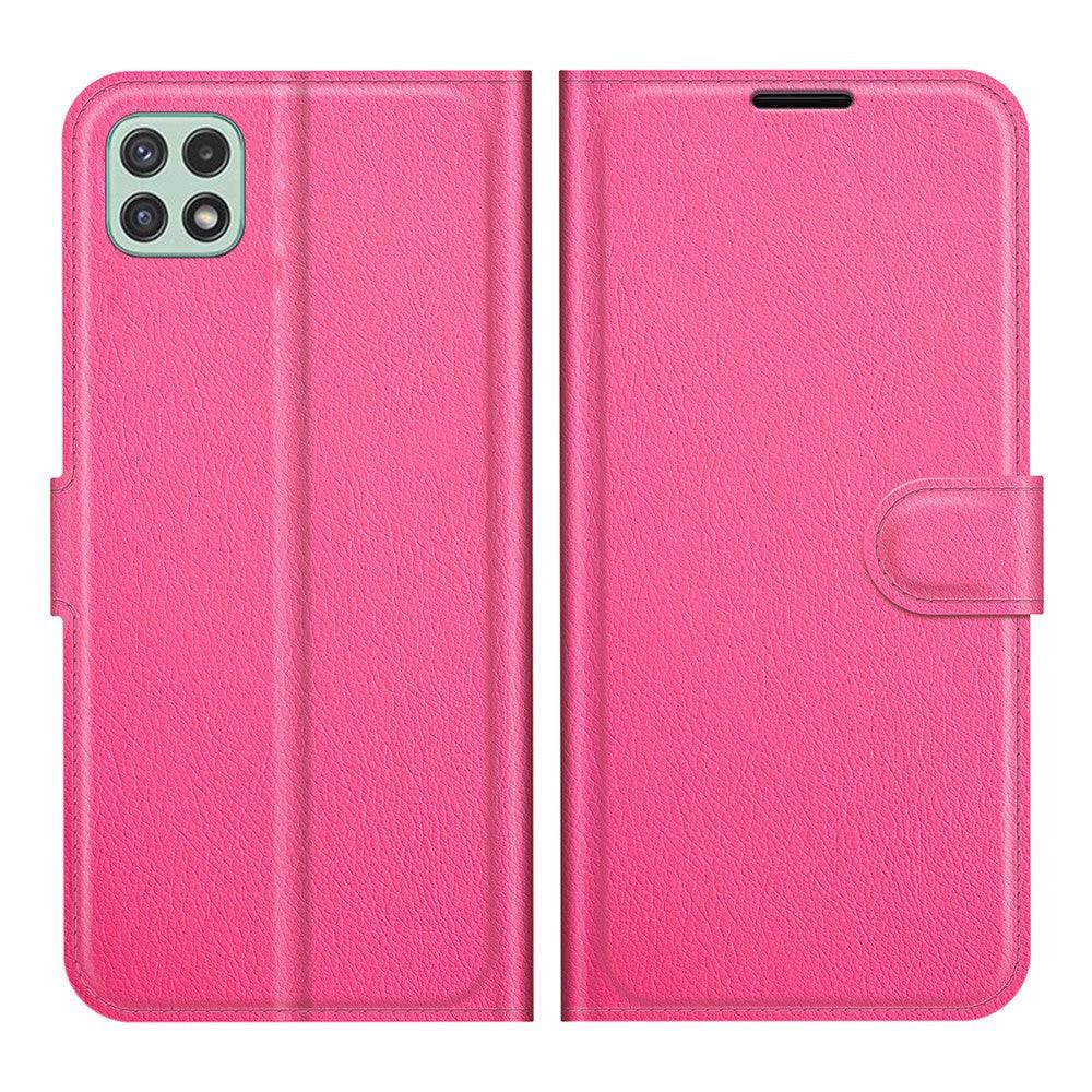 Cover-Discount  Custodia Galaxy A22 5G - Custodia in Pelle 