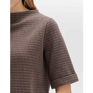 OPUS  Sweatshirt Gadeni structure gerader Schnitt 