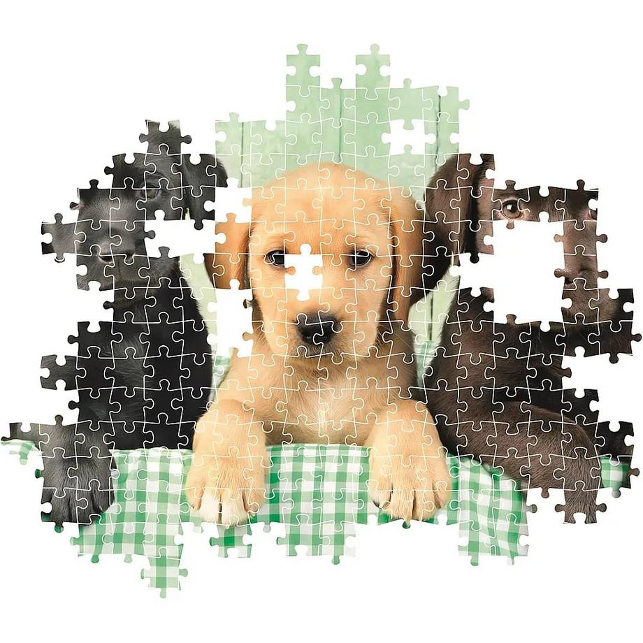 Clementoni  Puzzle Drei Labrador-Welpen (1000Teile) 