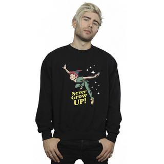 Disney  Never Grow Up Sweatshirt 