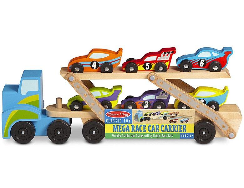 Melissa & Doug  Melissa & Doug Porte-Voitures De Course Géant 