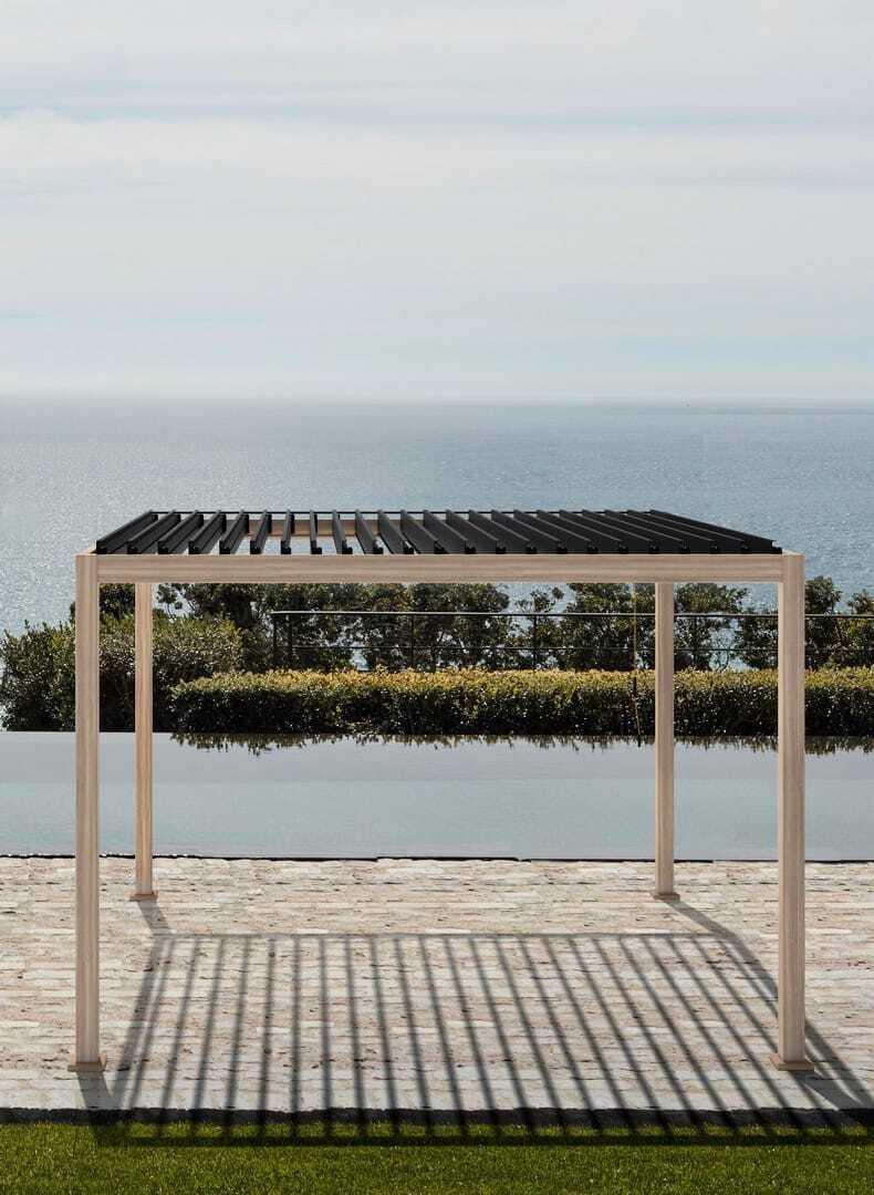 mutoni Gartenpavillon Ocean natur-anthrazit 300x400  