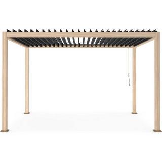 mutoni Gartenpavillon Ocean natur-anthrazit 300x400  