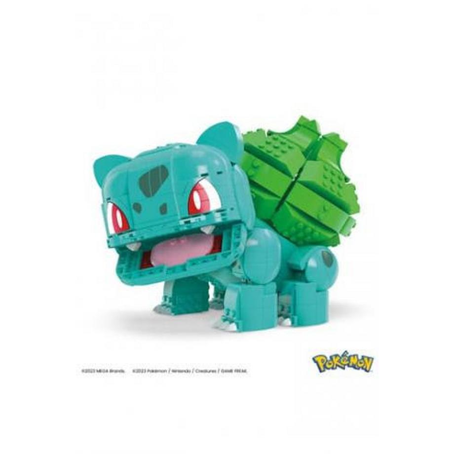 Mattel  Pokemon Mega Construx Jumbo Bulbasaur 17cm 