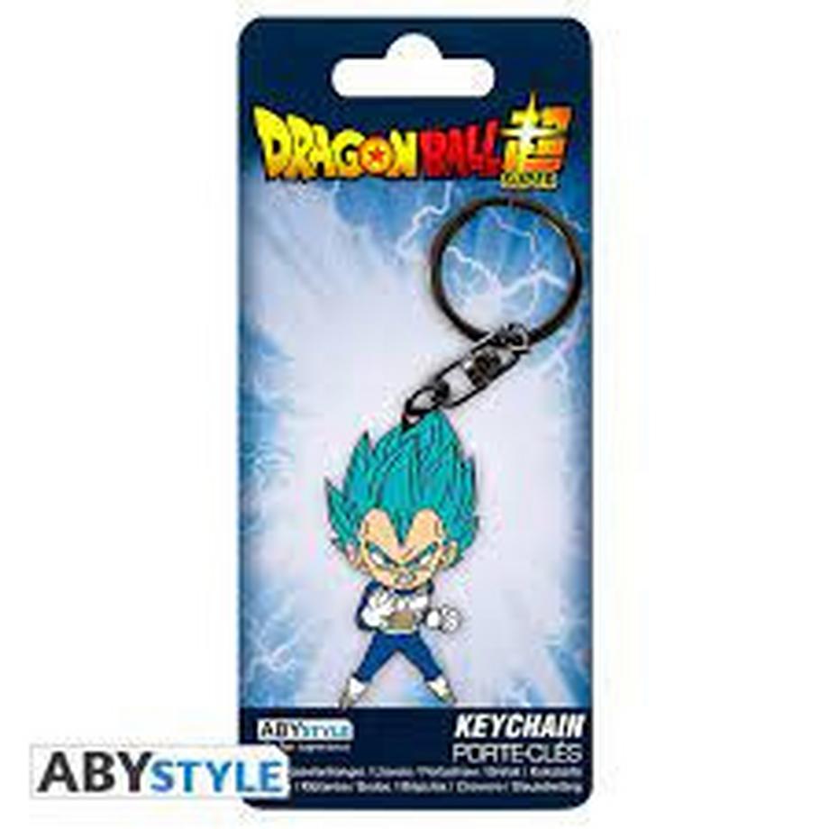 Abystyle  Dragon Ball Super Portachiavi: Vegeta Saiyan Blue 7cm 