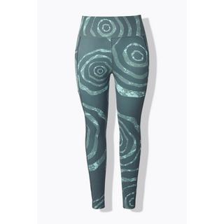 Ulla Popken Leggings sportivi asciugatura rapida con tasche riciclato  
