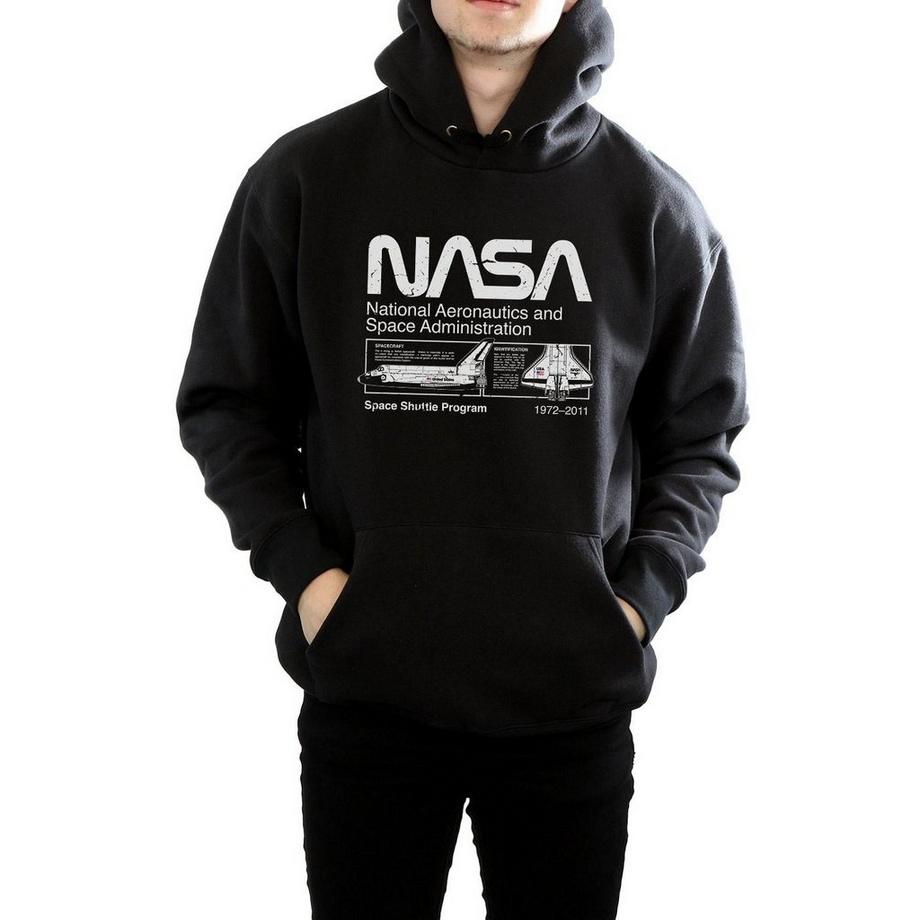 Nasa Space Shuttle Program Sweat à Capuche  