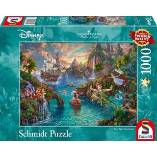 Schmidt  Puzzle Schmidt Spiele 59635 Thomas Kinkade Disney Peter Pan 1000 Teile 