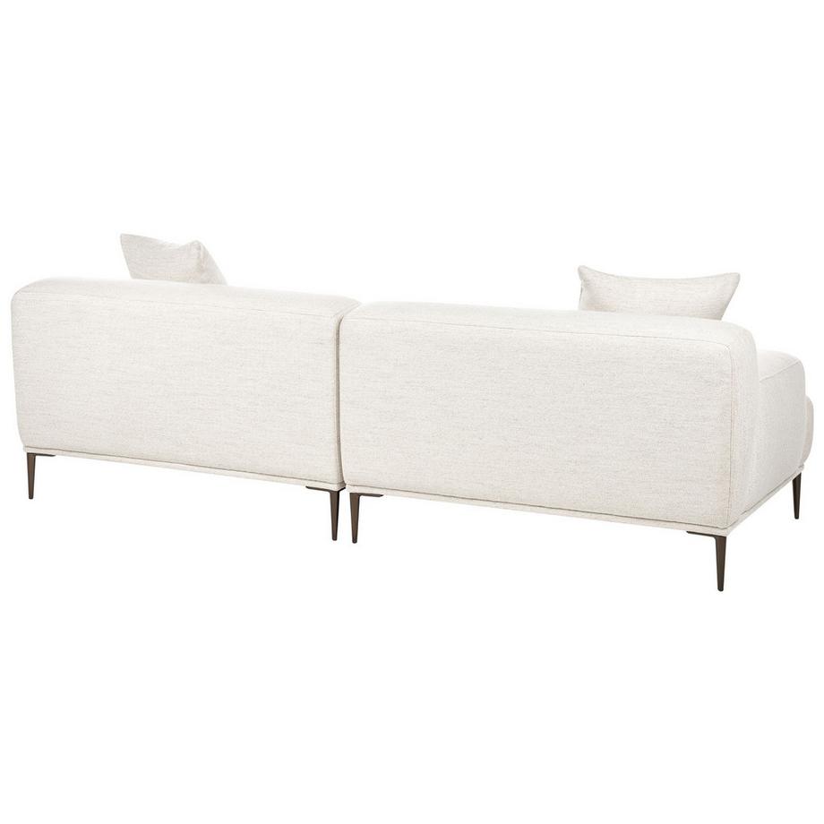 Beliani Canapé 3 places en Tissu Rustique MATILA  