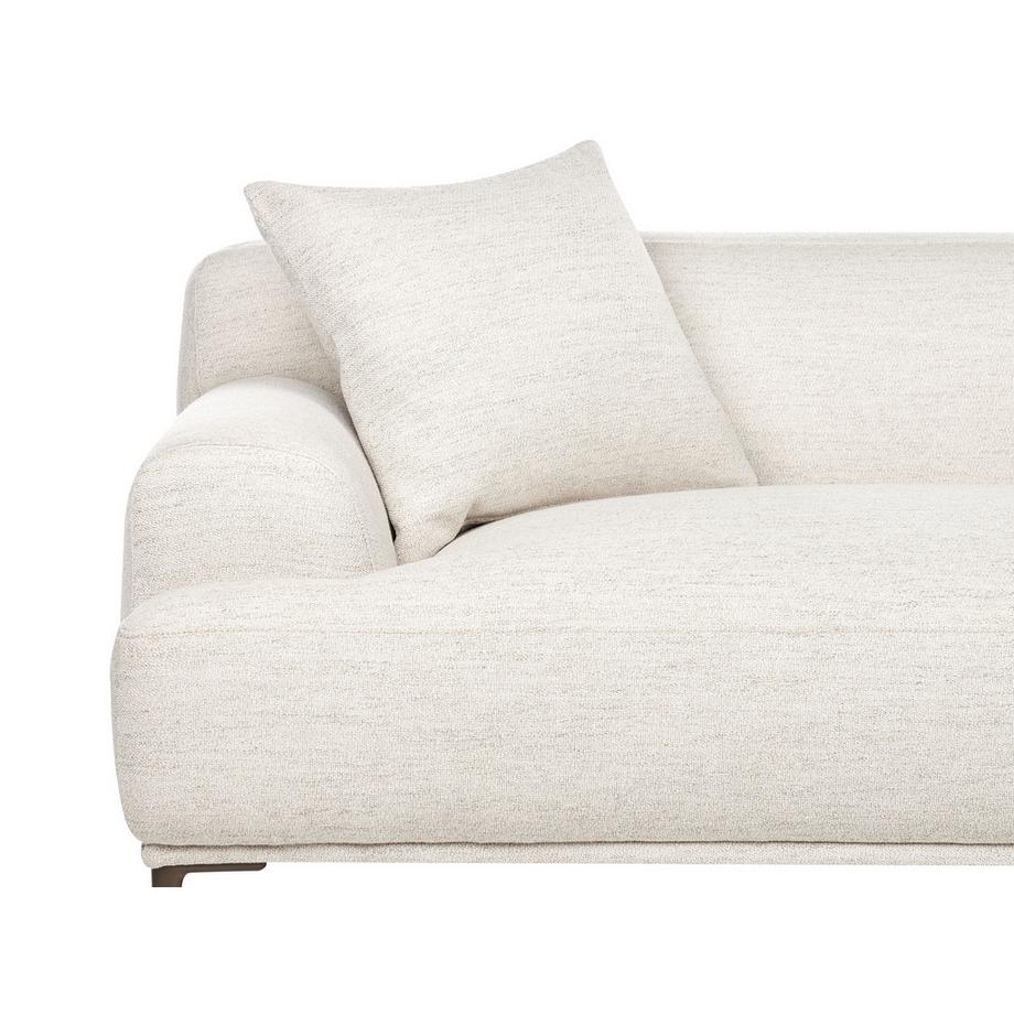 Beliani Canapé 3 places en Tissu Rustique MATILA  