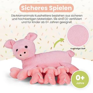 Mamanimals  Mama Schwein & Babys (25cm) 