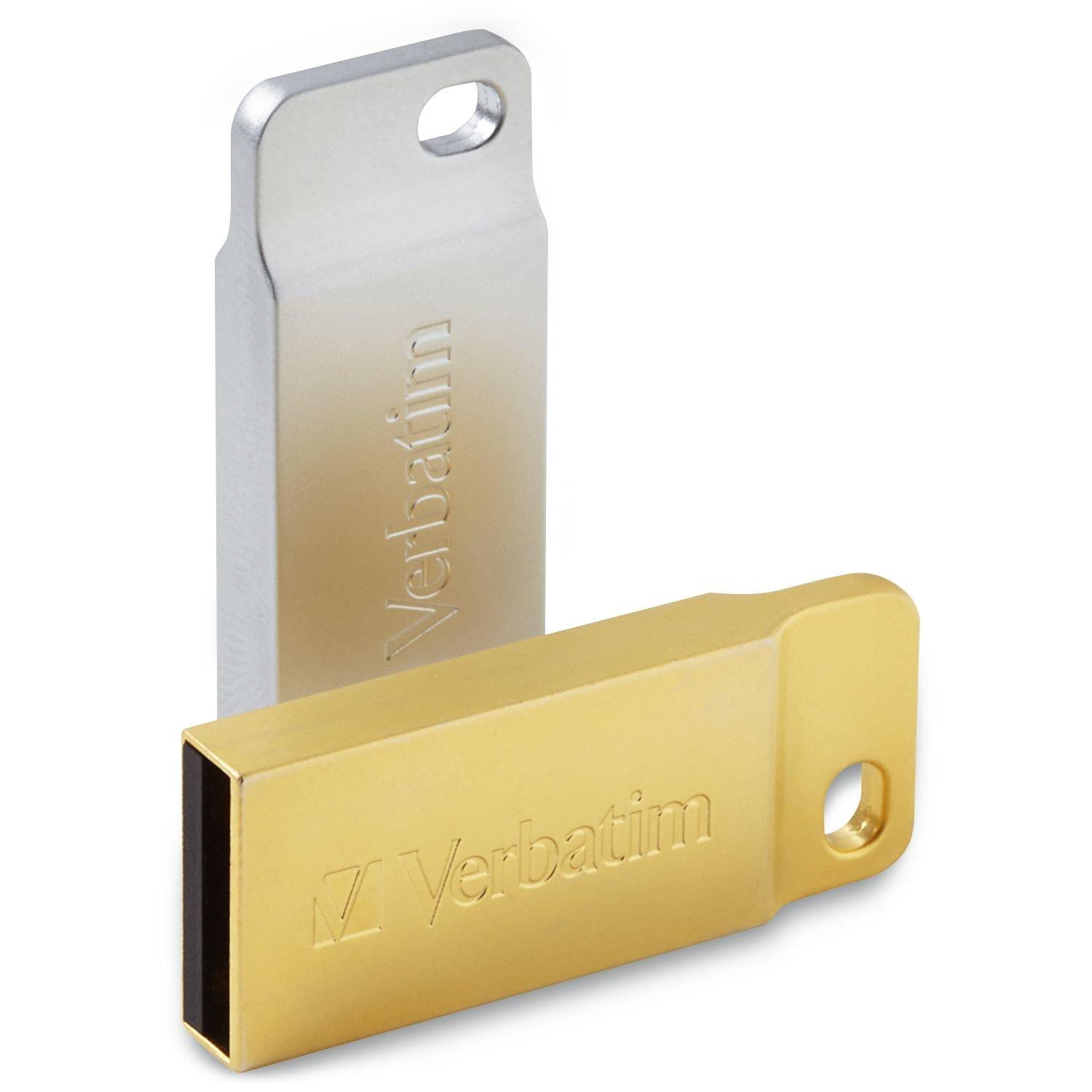 Verbatim  USB DRIVE 3.0 METAL EXECUTIVE 64GB GOLD 