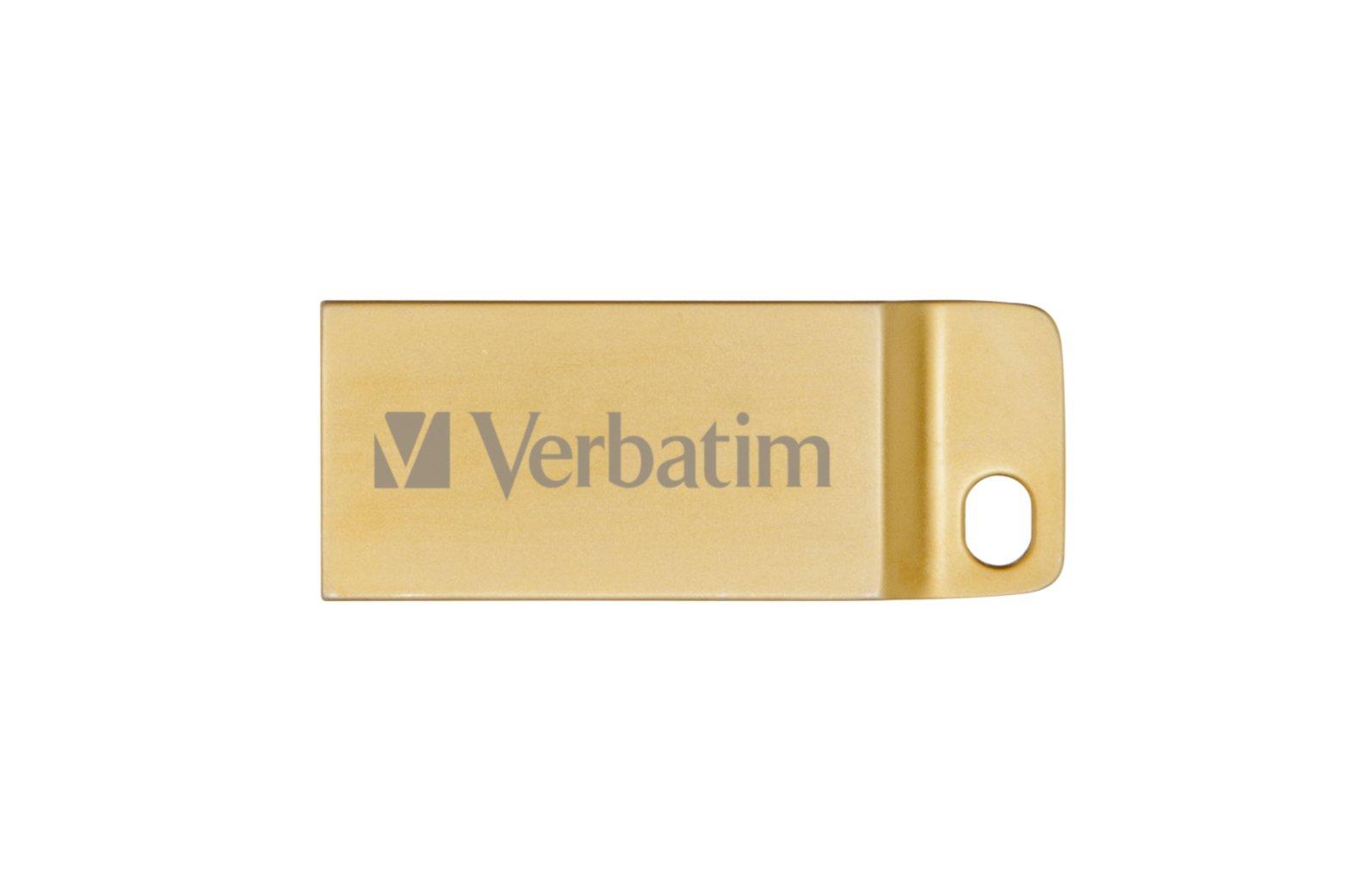 Verbatim  USB DRIVE 3.0 METAL EXECUTIVE 64GB GOLD 