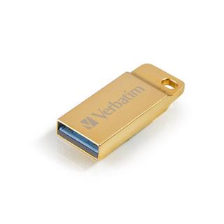 Verbatim  USB DRIVE 3.0 METAL EXECUTIVE 64GB GOLD 