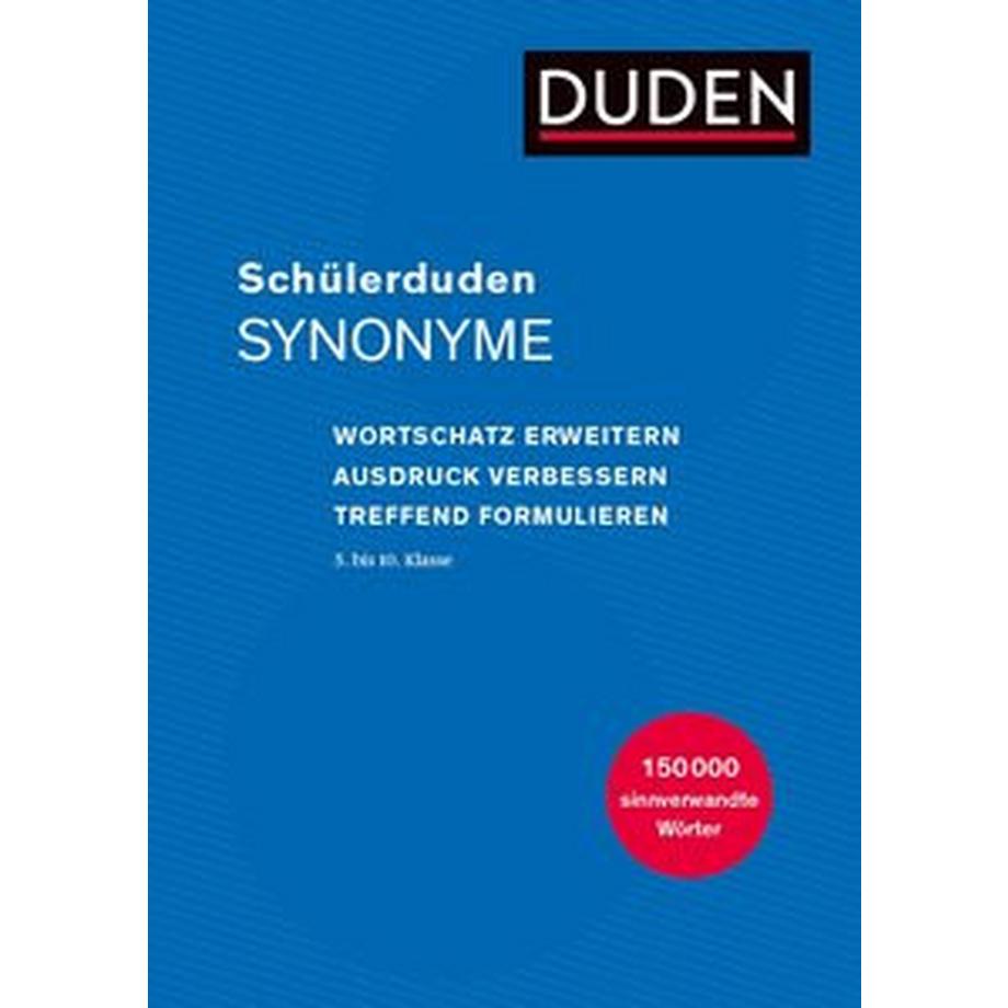 DUDEN  Schülerduden Synonyme 