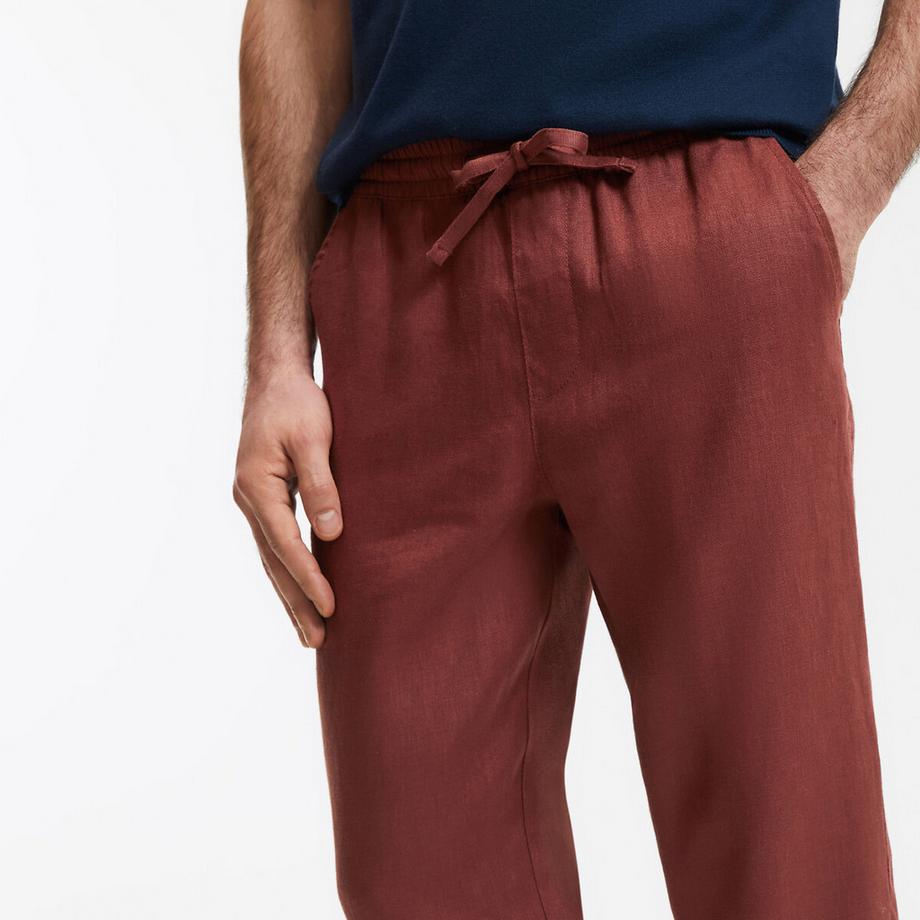 La Redoute Collections Pantalon Droit en Lin  