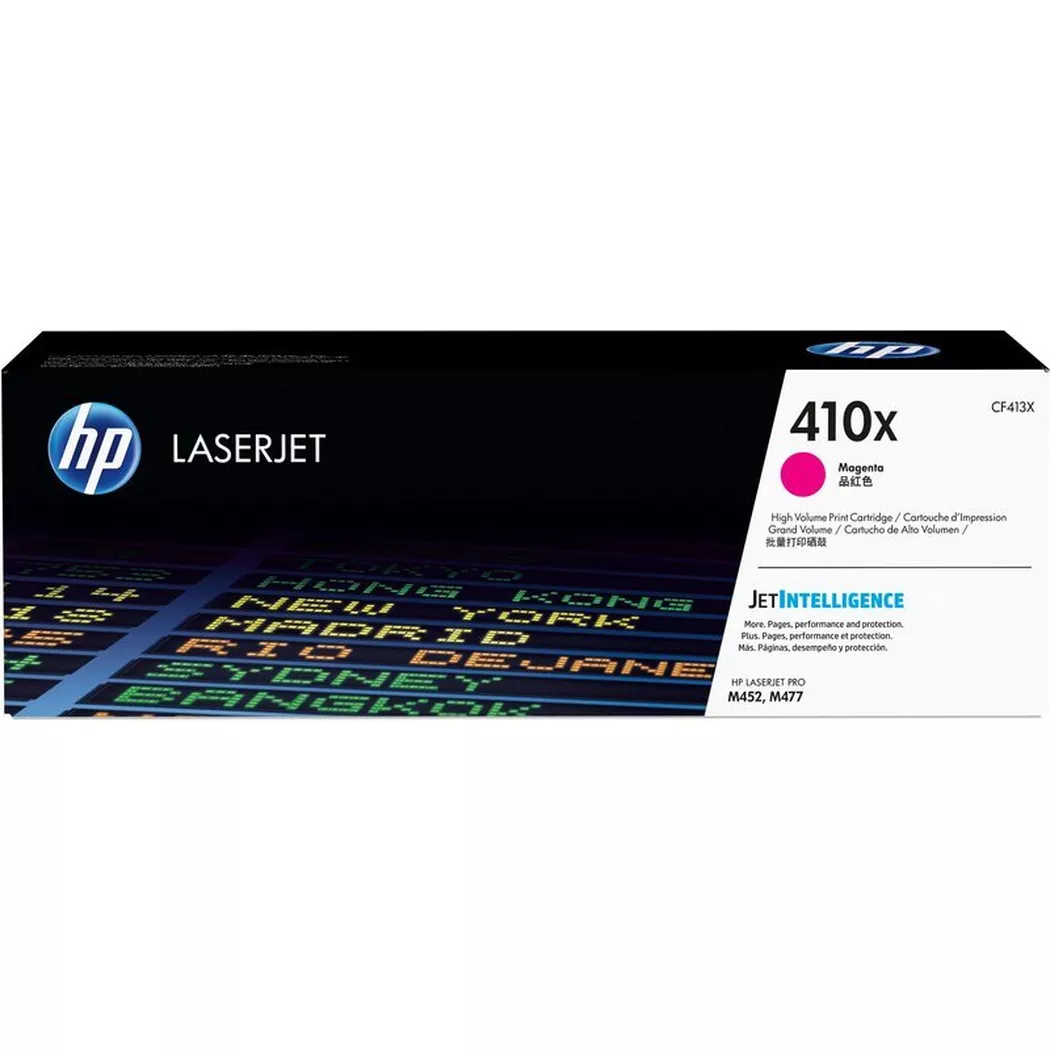 Hewlett-Packard – HP Toner-Modul 410X magenta CF413X CLJ Enterprise M452 5000 S., One Size