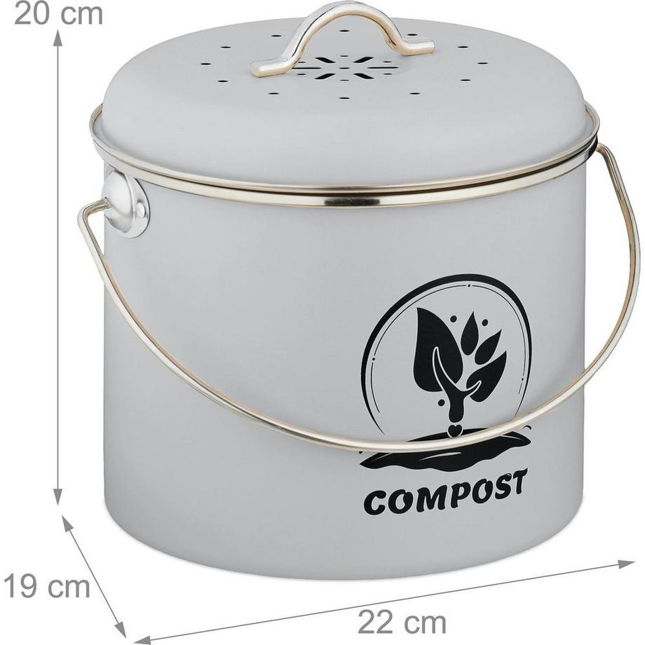 relaxdays Komposteimer  