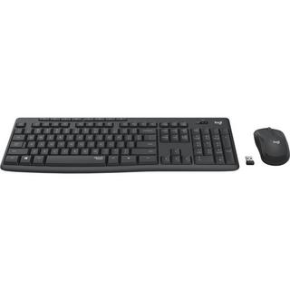 Logitech  Logitech MK295 Silent Wireless Combo – Leise und kabellose Tastatur und Maus 