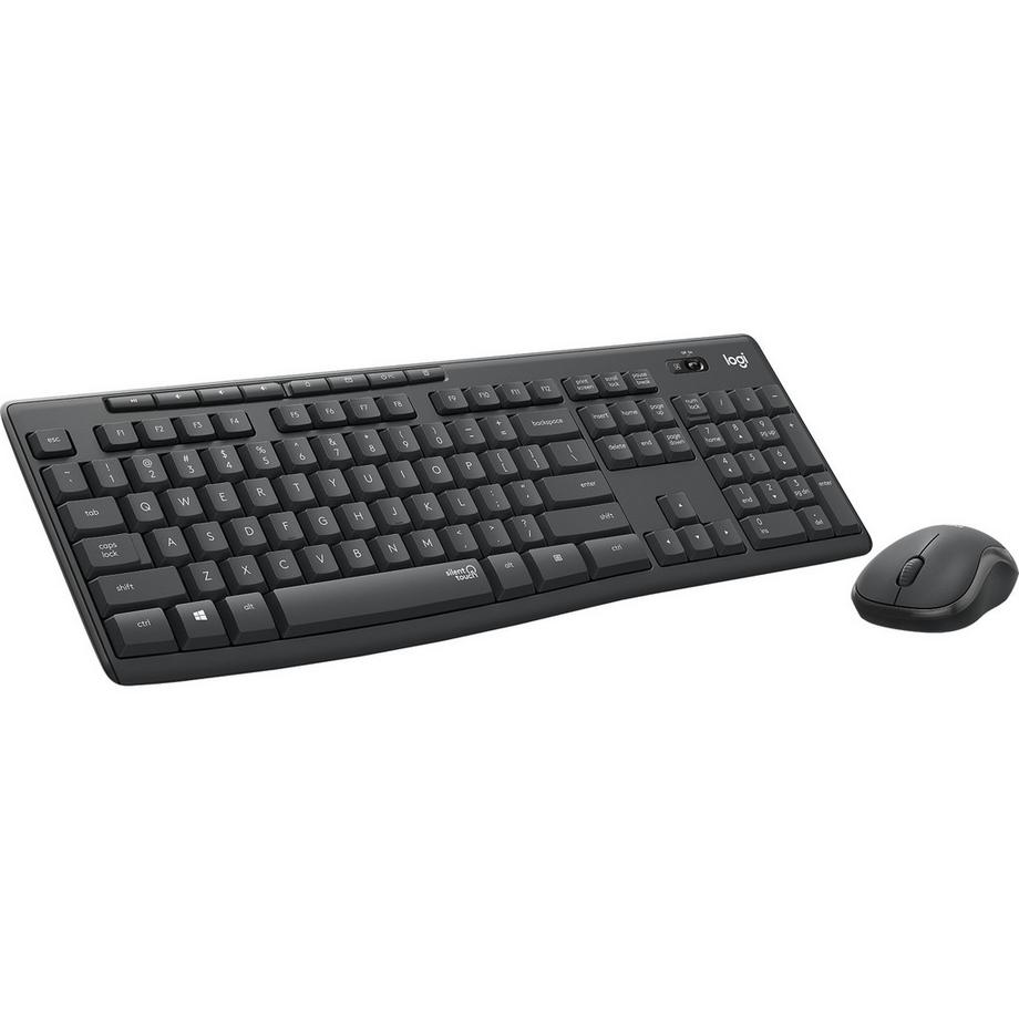 Logitech  Logitech MK295 Silent Wireless Combo: tastiera e mouse silenziosi e wireless 