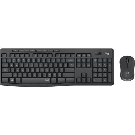 Logitech  Logitech MK295 Silent Wireless Combo – Leise und kabellose Tastatur und Maus 