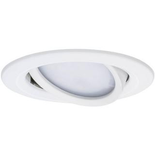 Paulmann Luminaire LED à encastrer Nova plus coin base pivotant IP65 rond 93mm 30° coin 3x6W 230V 2700K mat  