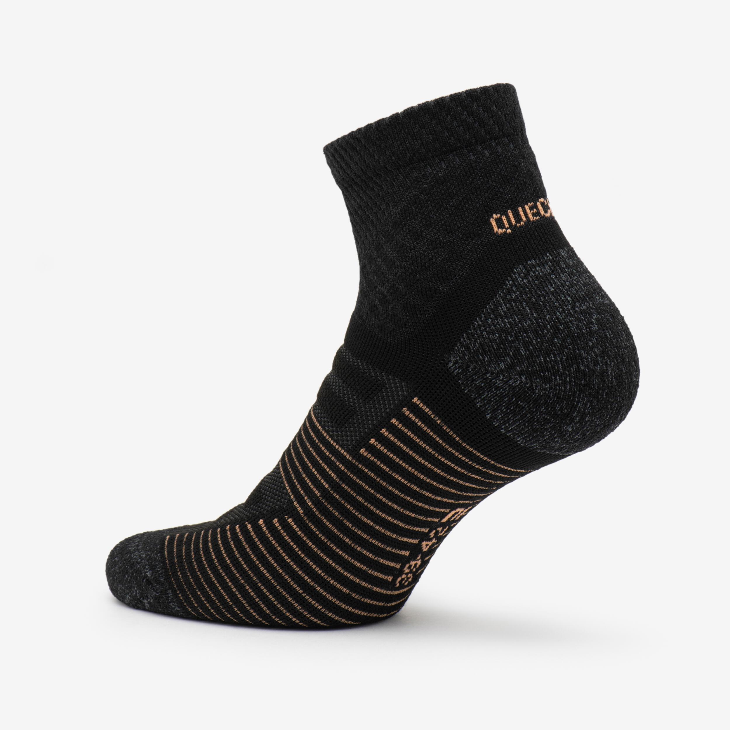QUECHUA Hike 900 Halbhohe Socken 2er-Pack  