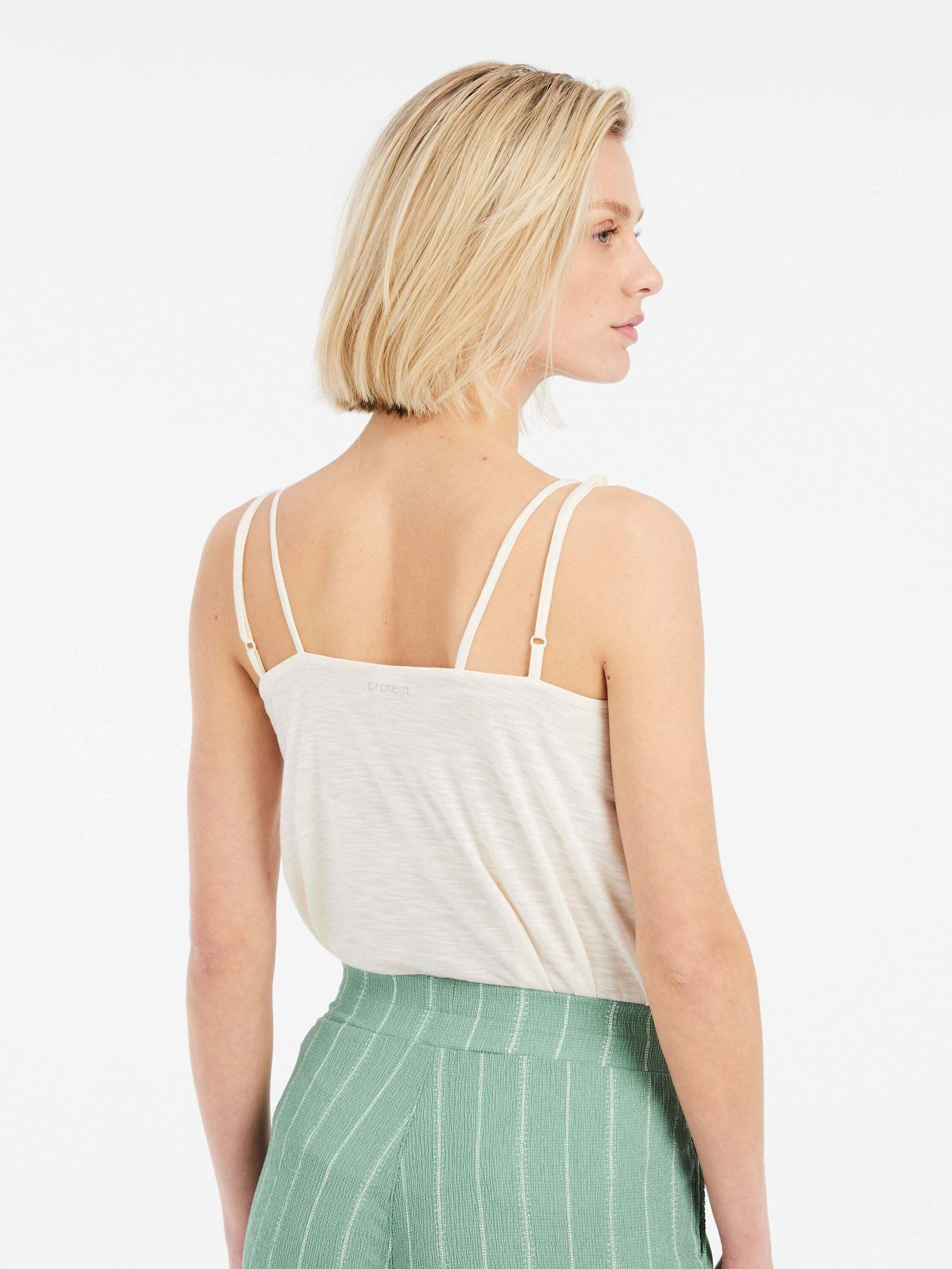PROTEST Prtkae Top con Spalline Sottili  