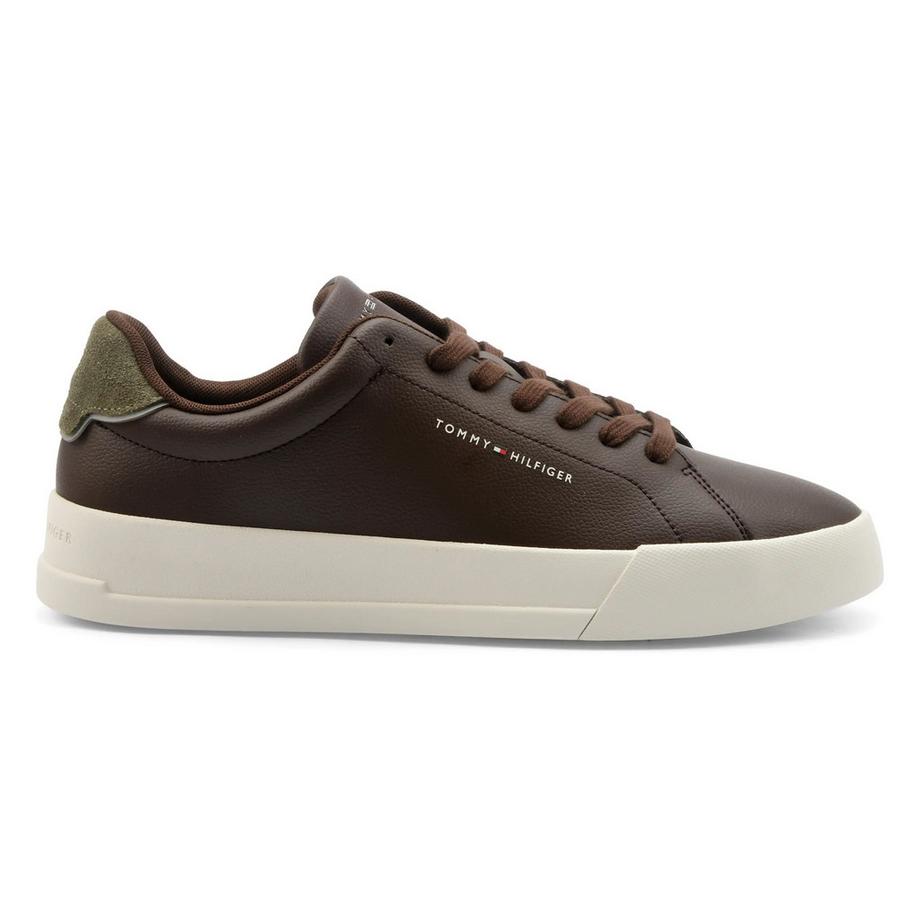 TOMMY JEANS Sneaker Court Dettaglio Pelle  
