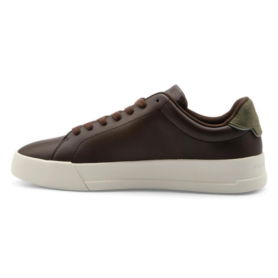 TOMMY JEANS Sneaker Court Dettaglio Pelle  