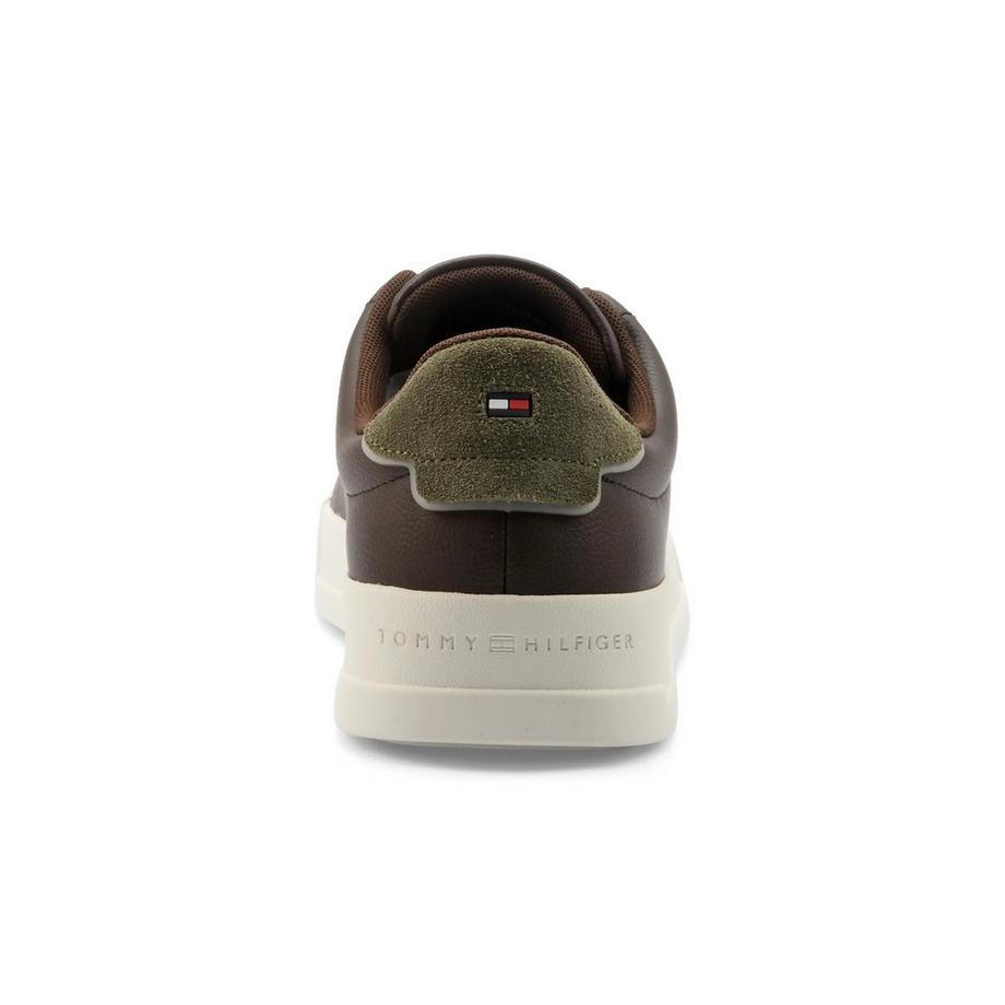 TOMMY JEANS Sneaker Court Dettaglio Pelle  