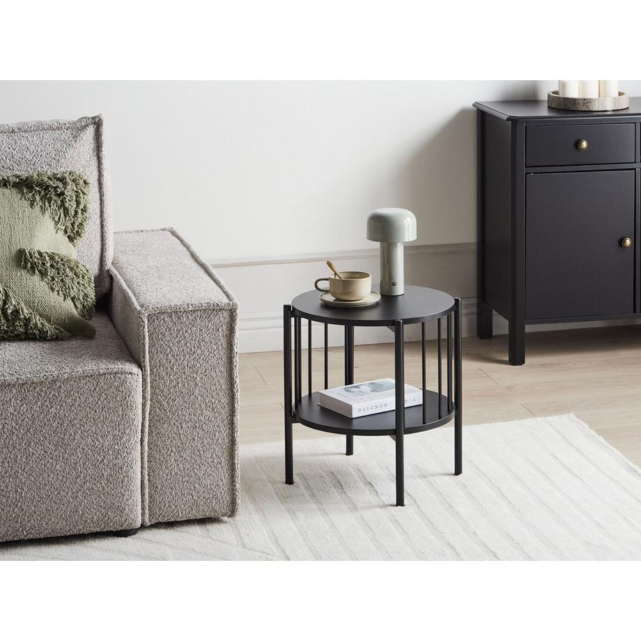 Beliani Beistelltisch aus MDF-Platte  OREANA  