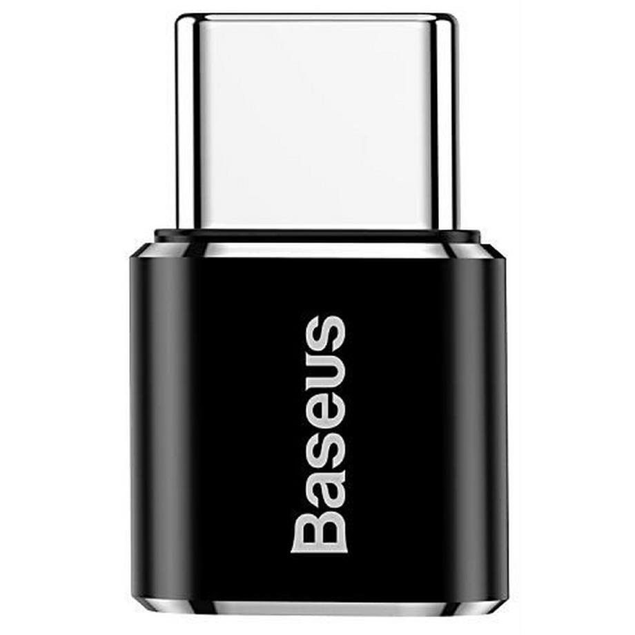 Baseus  Baseus ABMU24ABK Kabeladapter microUSB Typ C Schwarz, Silber 