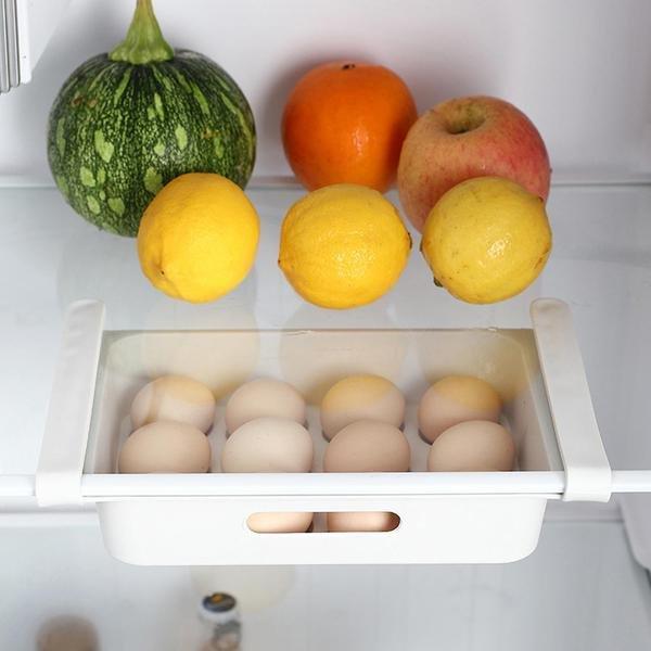 Northio Ausziehbarer Eierhalter – Kühlschrankschublade  