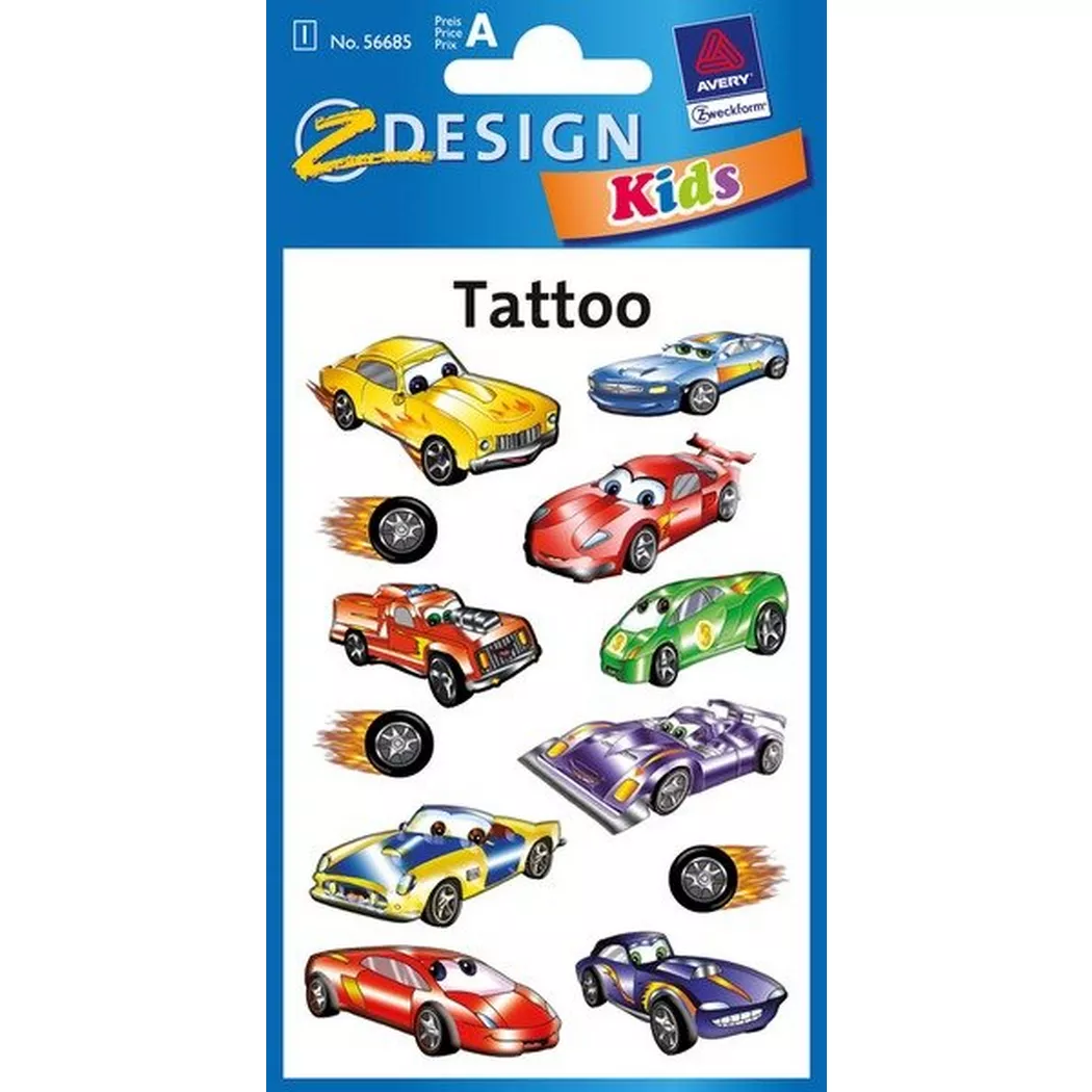 Z-DESIGN -  Sticker Tattoo 56685 Autos, Autos