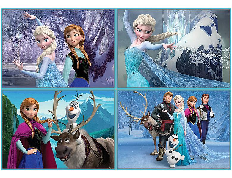 Educa  Puzzle 4in1 Disney Frozen (50/80/100/150) 