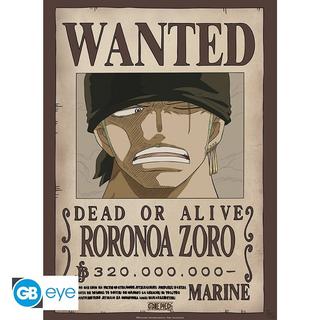 Abystyle  Poster - Pack de 2 - One Piece - Wanted Sanji & Zoro 